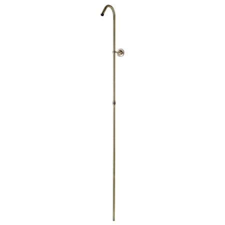 Kingston Brass Convert to Shower (without Spout and Shower Head), Antique Brass CC3163